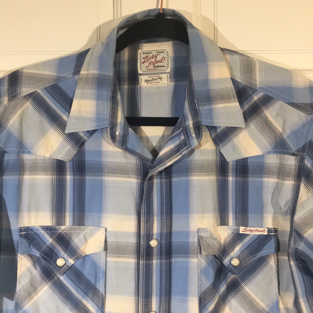 Lucky brand western style shirt